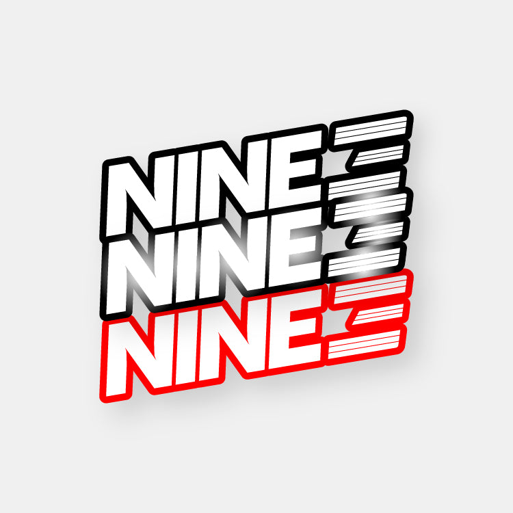 NINE3 Logo Sticker Pack